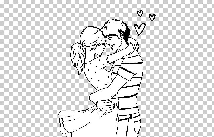 Falling In Love Drawing Coloring Book Couple PNG, Clipart, Adolescence, Angle, Arm, Black, Cartoon Free PNG Download