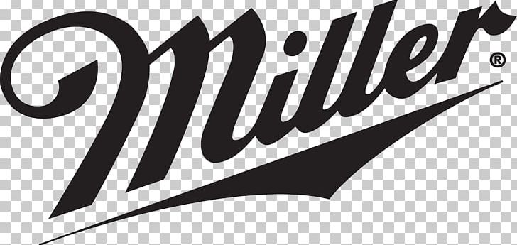 Miller Brewing Company Beer Logo PNG, Clipart, Beer, Black And White, Brand, Calligraphy, Decal Free PNG Download
