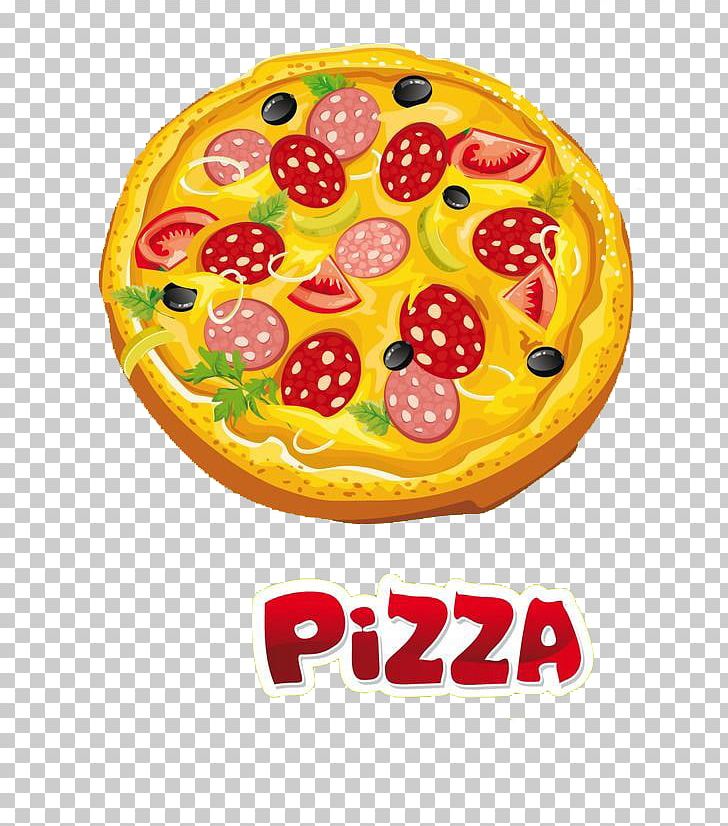 Pizza Margherita Italian Cuisine Fast Food Salami PNG, Clipart, Cartoon Pizza, Cheese, Cuisine, Delicious, Dish Free PNG Download