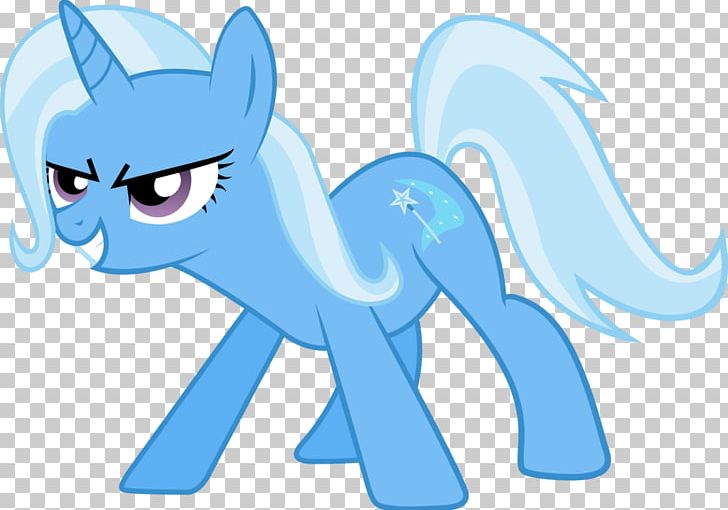 Trixie Pony Twilight Sparkle Rarity Rainbow Dash PNG, Clipart, Animal Figure, Blue, Carnivoran, Cartoon, Cat Like Mammal Free PNG Download