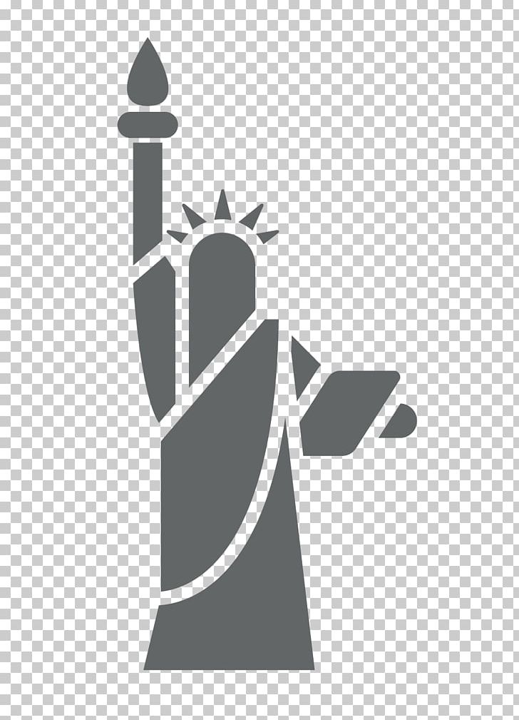 Statue Of Liberty Computer Icons PNG, Clipart, Angle, Black, Black And White, Brand, Computer Icons Free PNG Download