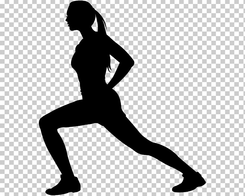 Silhouette Running Standing Lunge Leg PNG, Clipart, Exercise, Human Leg, Knee, Leg, Lunge Free PNG Download