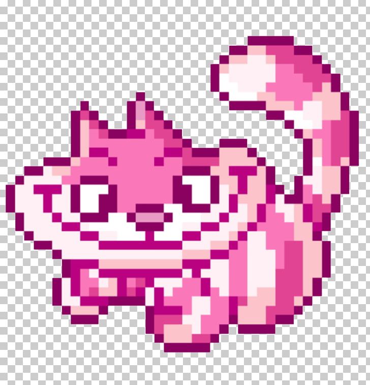 Cheshire Cat Pixel Art PNG, Clipart, 8bit, Alice, Alice In Wonderland, Animals, Area Free PNG Download