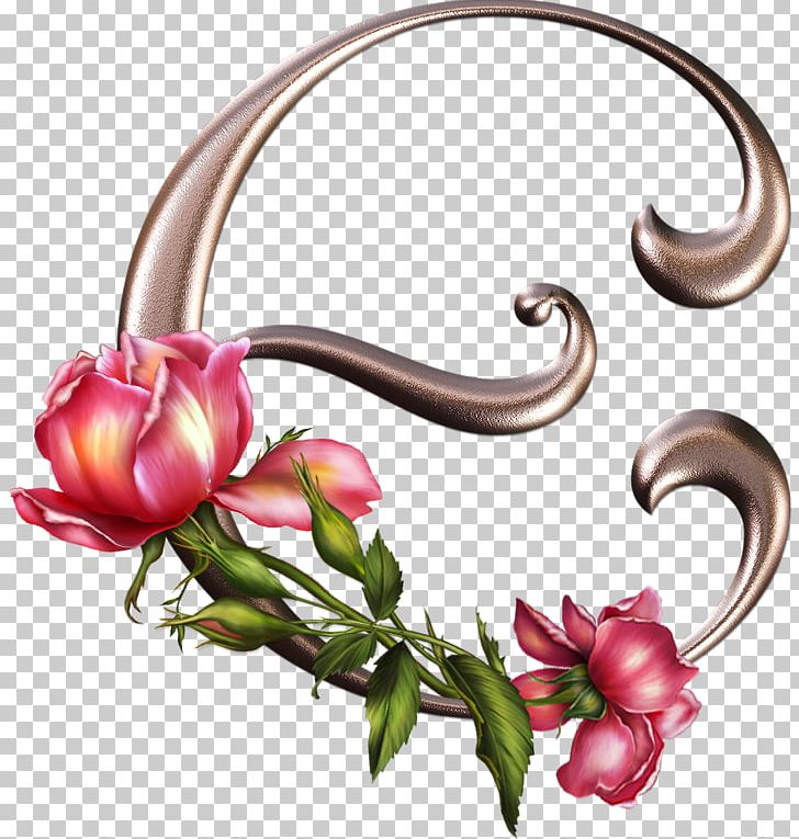 Gothic Alphabet Letter Rose Floral Design PNG, Clipart, Alphabet, Body Jewelry, Colorfulness, Cut Flowers, Floral Design Free PNG Download