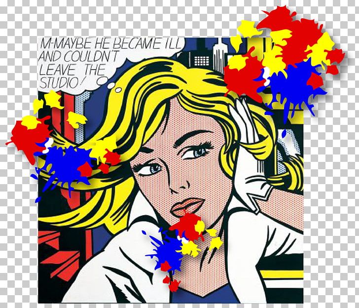 Roy Lichtenstein M-Maybe Whaam! Pop Art PNG, Clipart, Andy Warhol, Art, Artist, Artwork, Canvas Free PNG Download