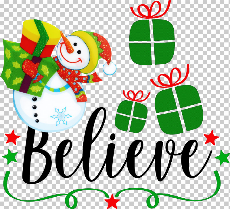 Believe Santa Christmas PNG, Clipart, Believe, Christmas, Christmas Day, Christmas Ornament, Christmas Tree Free PNG Download