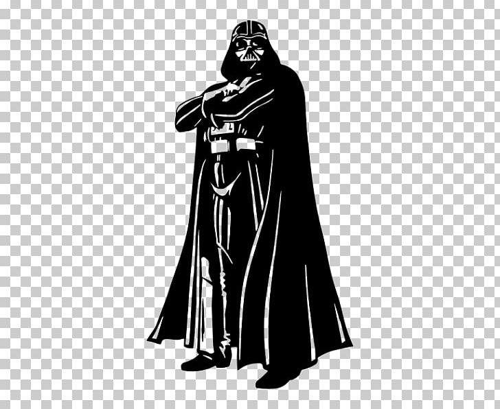 Anakin Skywalker R2-D2 Star Wars: The Clone Wars Darth Maul PNG, Clipart, Black, Black And White, Cloak, Costume, Costume Design Free PNG Download
