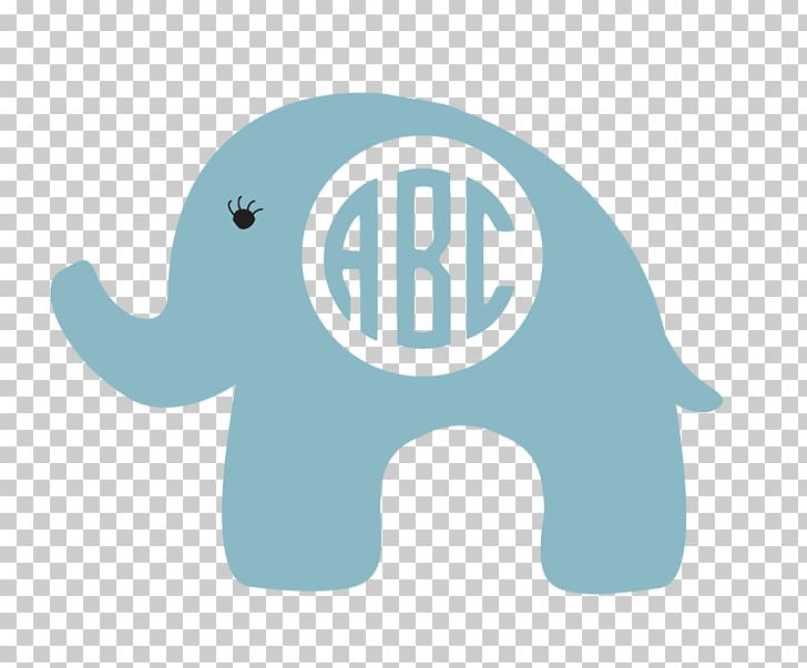 Logo Monogram Elephant Initial PNG, Clipart, Animals, Blue, Brand, Create, Decal Free PNG Download
