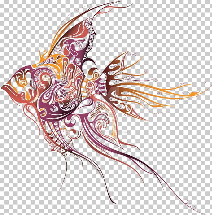 Angelfish Art Drawing PNG, Clipart, Angelfish, Animals, Costume Design, Desktop Wallpaper, Drawing Free PNG Download