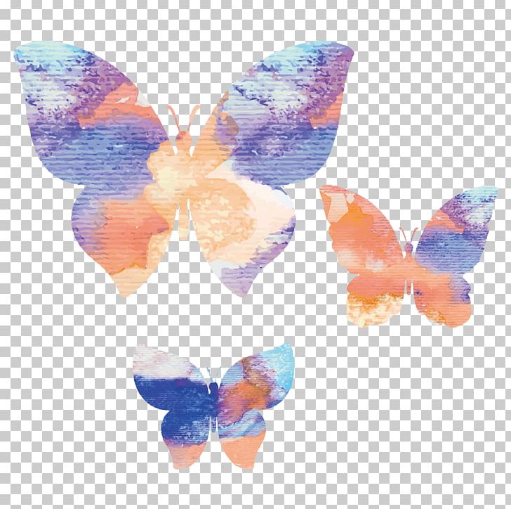 Butterfly Watercolor Painting Graphic Design PNG, Clipart, Butterfly Vector, Color, Colorful Background, Colorful Vector, Coloring Free PNG Download