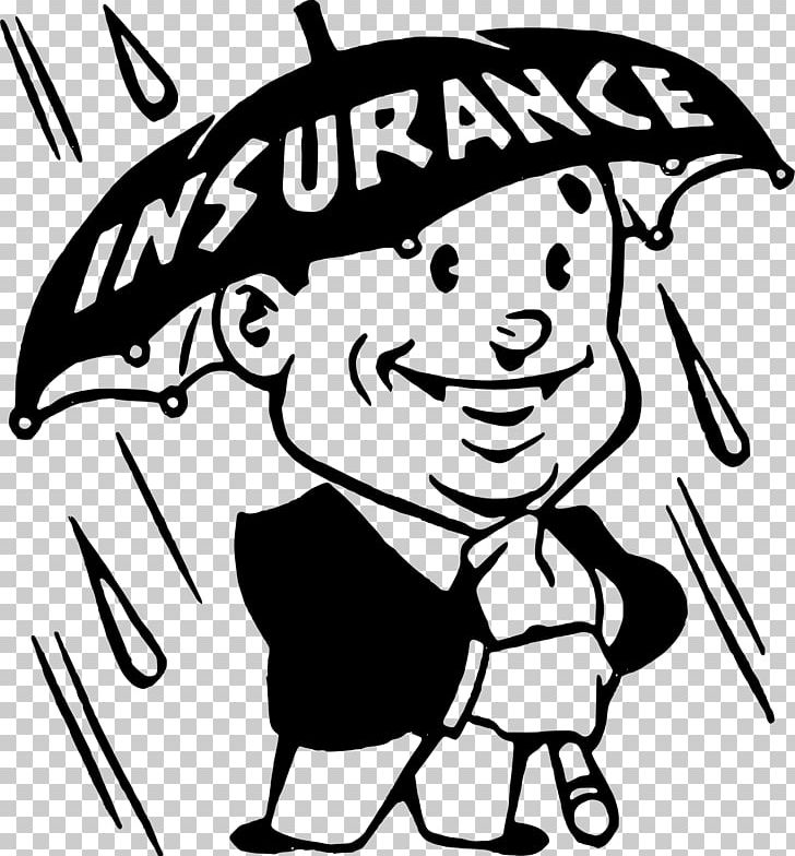 Health Insurance Agent Vehicle Insurance PNG, Clipart, Art, Artwork, Black,  Black And White, Cartoon Free PNG