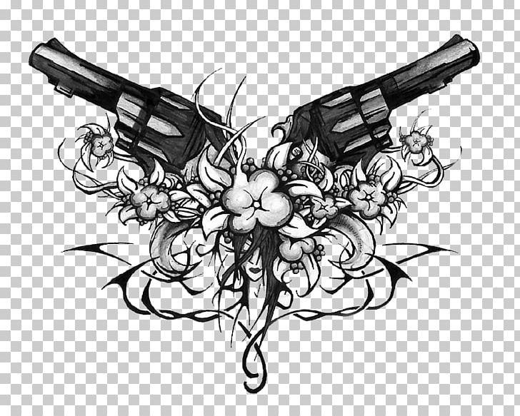 Tattoo Machine Tattoo Artist Tattoo Convention Human Skull Symbolism PNG, Clipart, Artwork, Black And White, Drawing, Fictional Character, Firearm Free PNG Download