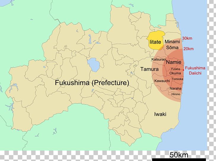 Iitate Fukushima Daiichi Nuclear Disaster Iwaki Tokai Nuclear Power PNG, Clipart, Area, Becquerel, Ecoregion, Emergency Evacuation, Farm Free PNG Download