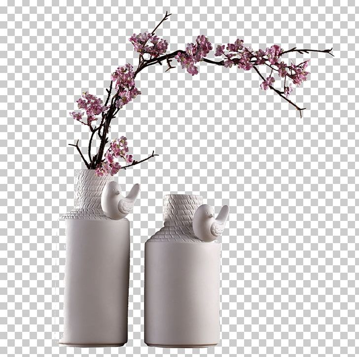 Vase Flowerpot Ceramic PNG, Clipart, Bird, Blossom, Branch, Ceramic, Chinoiserie Free PNG Download
