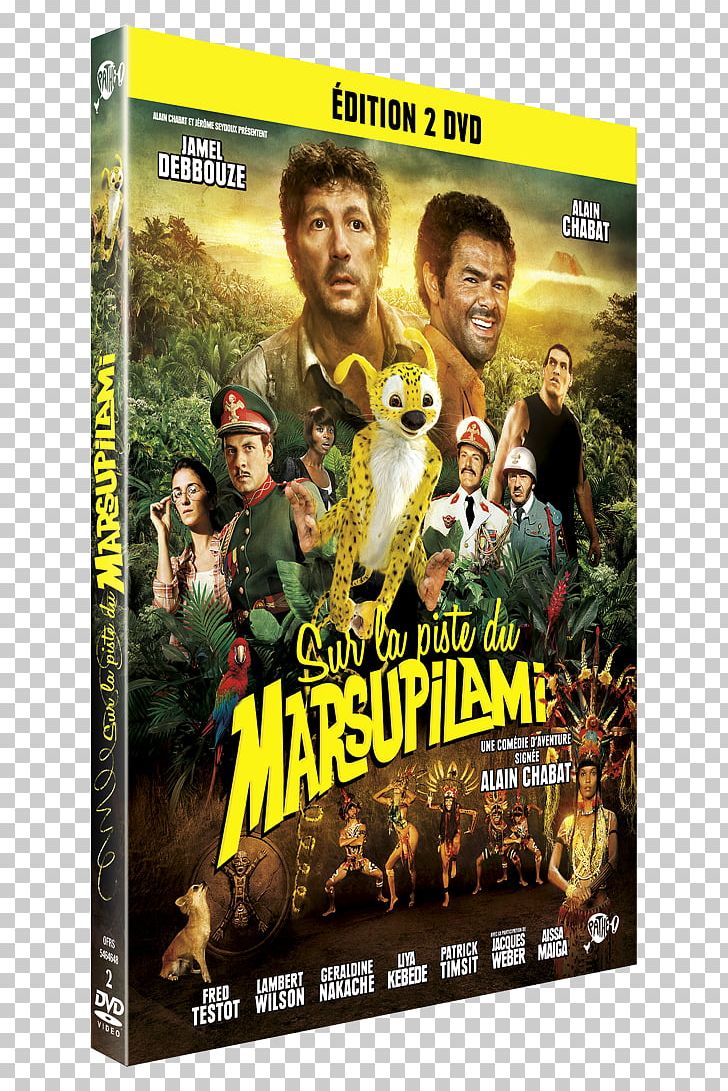 Alain Chabat Sur La Piste Du Marsupilami Blu-ray Disc DVD YouTube PNG, Clipart, Action Film, Bluray Disc, Dvd, Dvdvideo, Film Free PNG Download