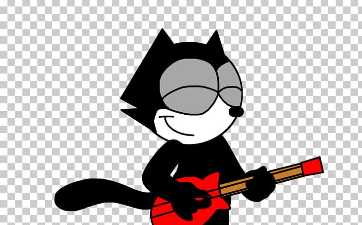 Felix The Cat Guitar PNG, Clipart, Acoustic Guitar, Art, Cartoon, Cat, Cat Like Mammal Free PNG Download