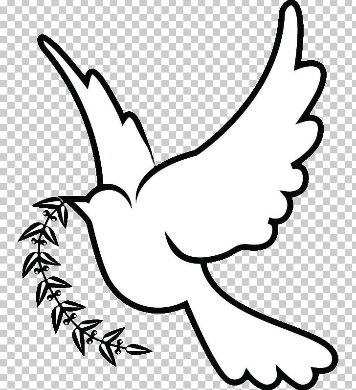Columbidae Doves As Symbols Christianity PNG, Clipart, Artwork, Beak, Bird, Black, Black And White Free PNG Download