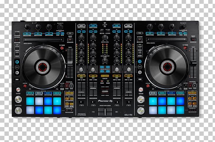 DJ Controller Pioneer DDJ-RX Disc Jockey Pioneer DJ Audio Mixers PNG, Clipart, Audio, Audio Equipment, Audio Mixers, Controller, Disc Jockey Free PNG Download