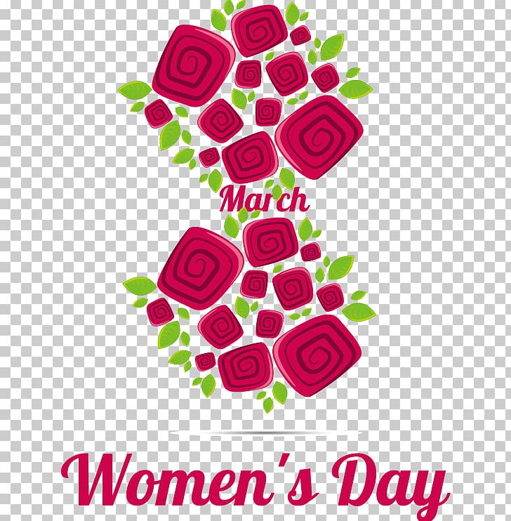 International Womens Day March 8 PNG, Clipart, Element Vector, Encapsulated Postscript, Flower, Flower Arranging, Heart Free PNG Download