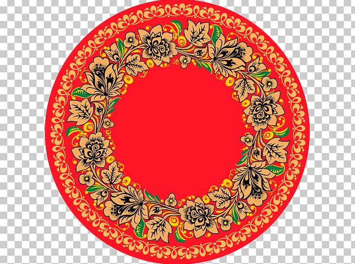 Russia Gorodets Painting Folk Art PNG, Clipart, Area, Art, Circle, Culture, Dishware Free PNG Download