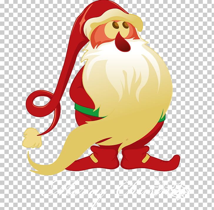 Santa Claus Christmas Ornament Beard PNG, Clipart, Art, Beak, Beard, Bird, Chicken Free PNG Download