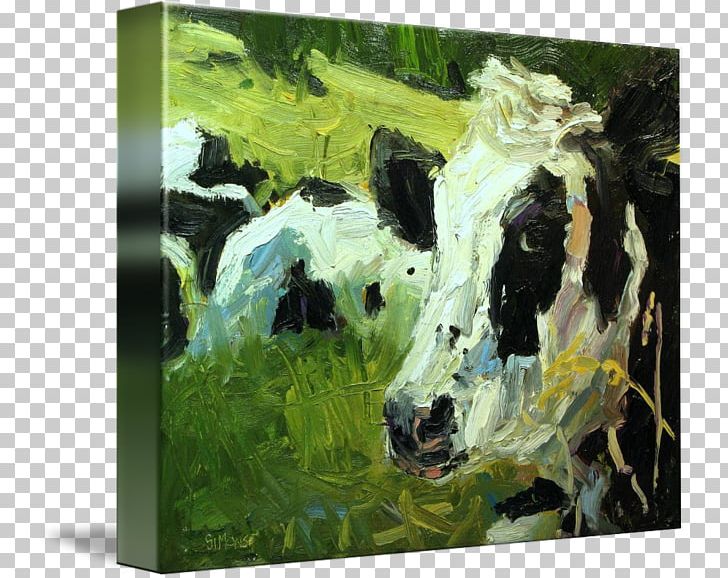 Dairy Cattle Painting Acrylic Paint Gallery Wrap Frames PNG, Clipart, Acrylic Paint, Acrylic Resin, Art, Canvas, Cattle Free PNG Download