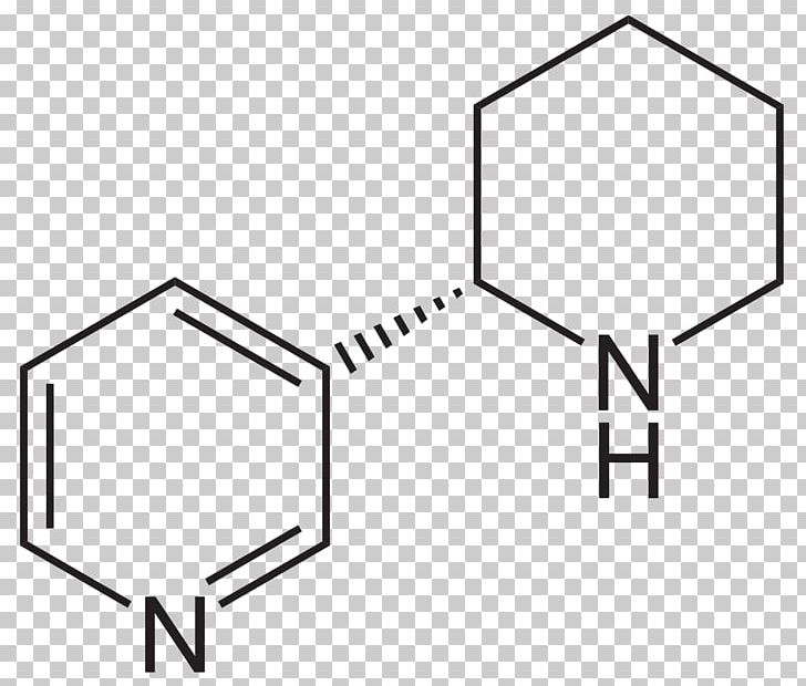 Nicotine Anabasine Chemical Substance Nicotinic Acetylcholine Receptor Chemical Compound PNG, Clipart, Angle, Basin, Black And White, Chemical Compound, Chemical Formula Free PNG Download