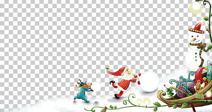 Rudolph Santa Claus Christmas Snowman PNG, Clipart, Bird, Branch, Cartoon, Christma, Christmas And Holiday Season Free PNG Download