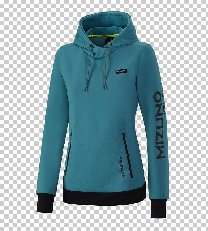 Hoodie Bluza Clothing Sportswear Mizuno Corporation PNG, Clipart, Asics, Blue, Bluza, Clothing, Electric Blue Free PNG Download
