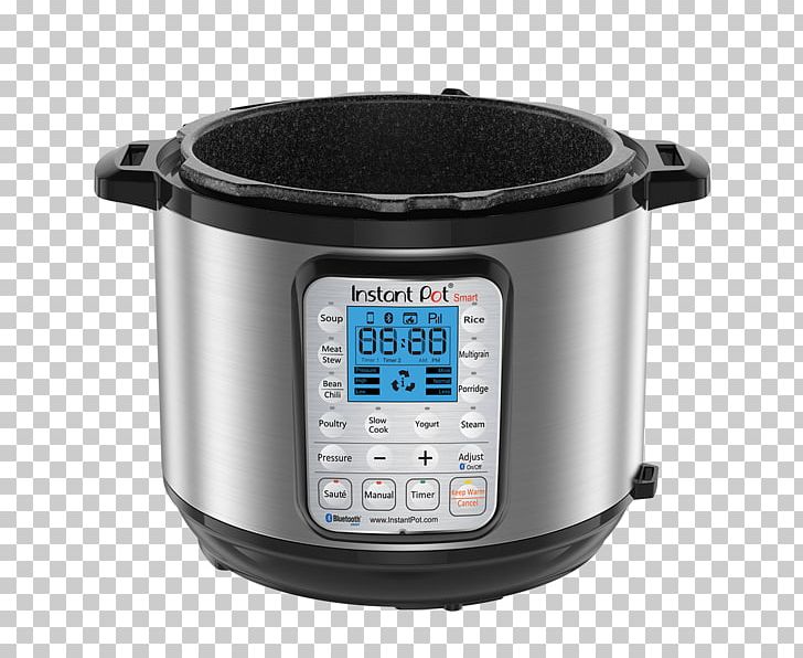 Instant Pot Pressure Cooking Slow Cookers Mobile Phones PNG, Clipart, Bluetooth, Cooker, Cooking, Cooking Ranges, Food Processor Free PNG Download