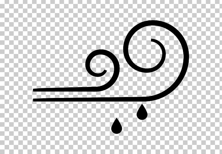 Computer Icons Wind Rain Symbol PNG, Clipart, Area, Black And White, Brand, Circle, Climate Free PNG Download