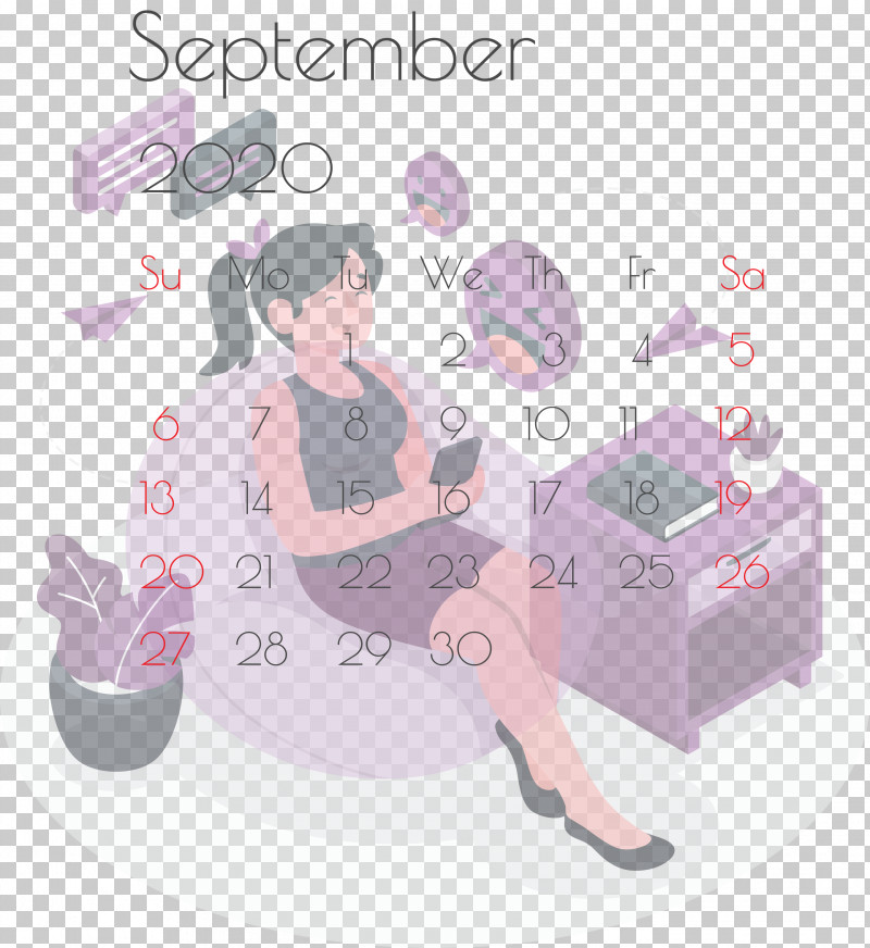 September 2020 Printable Calendar September 2020 Calendar Printable September 2020 Calendar PNG, Clipart, Blog, Cartoon, Favorito, Flat Design, Internet Free PNG Download