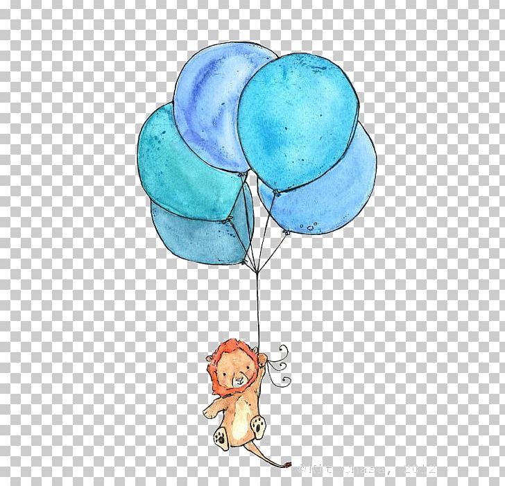 Lion Paper Avatar Drawing Icon PNG, Clipart, Animals, Balloon, Blue, Child, Circus Lion Free PNG Download