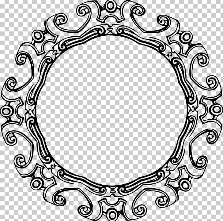 Ornament PNG, Clipart, Art, Black And White, Body Jewelry, Border Frames, Circle Free PNG Download