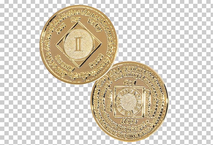 Coin Gold Medal Narcotics Anonymous Jewellery PNG, Clipart, Addiction, Alcoholics Anonymous, Brass, Cash, Coin Free PNG Download