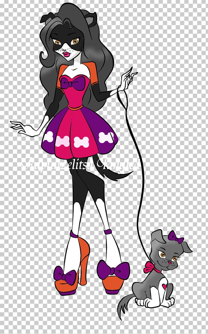 Monster High Ghoul Dog Doll OOAK PNG, Clipart, Cartoon, Costume Design, Dog, Doll, Ever After High Free PNG Download