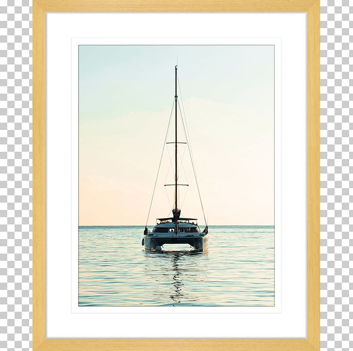 Sailing Yawl Scow Schooner PNG, Clipart, Boat, Calm, Caravel, Mast, Painting Free PNG Download