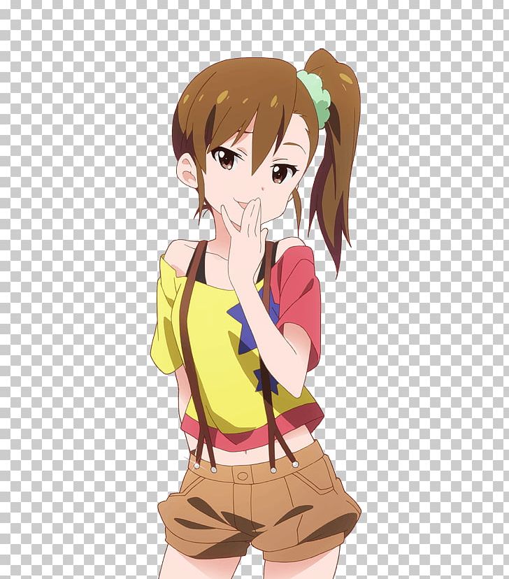 The Idolmaster: Million Live! Theater Days Mami Futami Japanese Idol PNG, Clipart, Arm, Asami Shimoda, Brown Hair, Cartoon, Character Free PNG Download