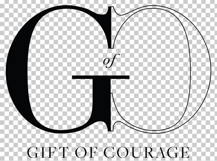 Gift Logo Charity Courage PNG, Clipart, Area, Black, Black And White, Brand, Charity Free PNG Download