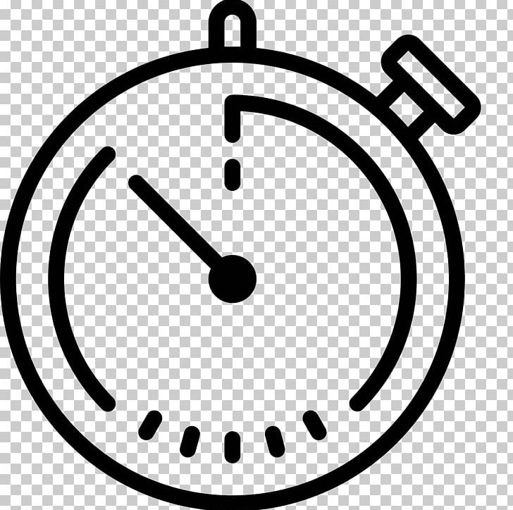 Stopwatch Computer Icons Timer PNG, Clipart, Angle, Area, Black And White, Chronometer Watch, Circle Free PNG Download