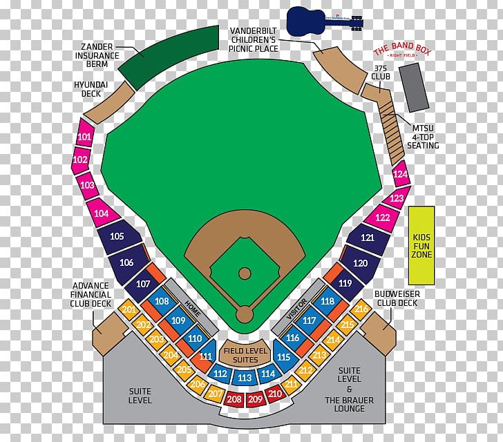 First Tennessee Park Nashville Sounds Herschel Greer Stadium Nashville SC Indianapolis Indians PNG, Clipart, Aircraft Seat Map, Area, Arena, Diagram, First Tennessee Free PNG Download