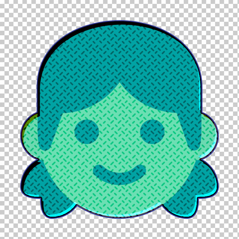 Smiley And People Icon Emoji Icon Girl Icon PNG, Clipart, Emoji Icon, Girl Icon, Green, Line, Smiley Free PNG Download