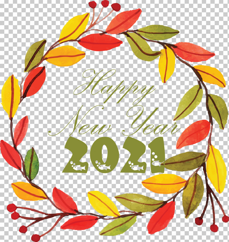 Happy New Year 2021 Welcome 2021 Hello 2021 PNG, Clipart, Area, Cut Flowers, Floral Design, Flower, Fruit Free PNG Download