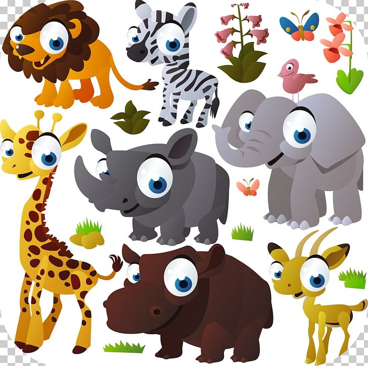 Baby Jungle Animals Cartoon PNG, Clipart, Animal, Animal Figure, Animals, Art, Baby Free PNG Download