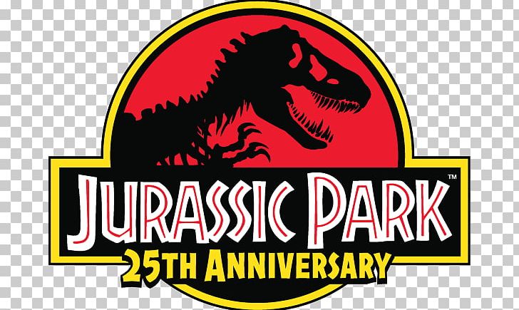 Logo Dinosaur Jurassic Park Drawing PNG, Clipart, 25 Years, Area, Brand, Dinosaur, Drawing Free PNG Download