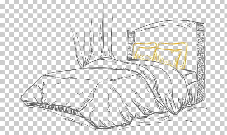 Sketch Furniture Bedroom Drawing PNG, Clipart, Angle, Architecture, Area, Artwork, Bed Free PNG Download