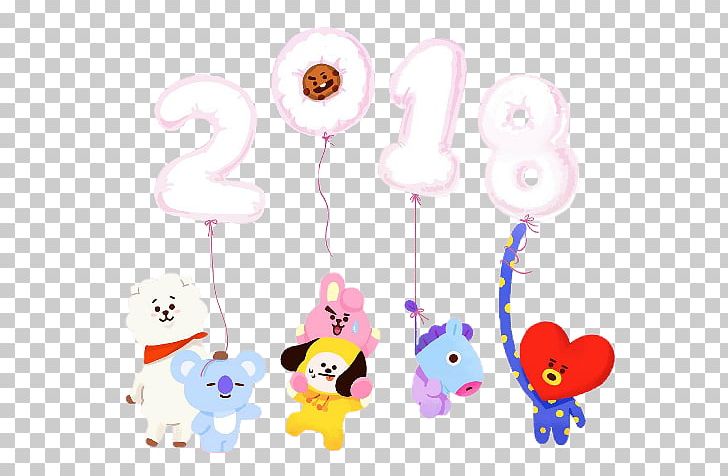 BTS BT21 Line Friends K-pop PNG, Clipart, Baby Toys, Balloon, Body Jewelry, Bt 21, Bt21 Free PNG Download
