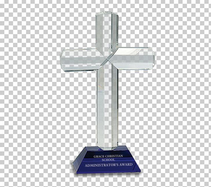 Christian Cross Award Trophy Crystal PNG, Clipart, Award, Blue, Christian Cross, Commemorative Plaque, Craft Free PNG Download