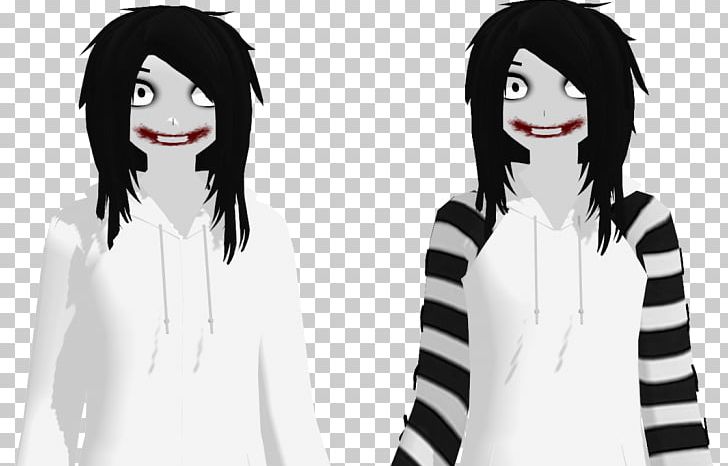 Jeff The Killer Black Hair Creepypasta Brown Hair PNG, Clipart,  Free PNG Download