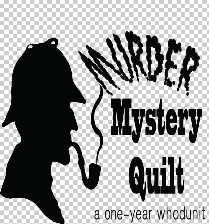 Quilt Logo Sewing Mystery Brand PNG, Clipart, Black, Black And White, Black M, Brand, Cattle Free PNG Download